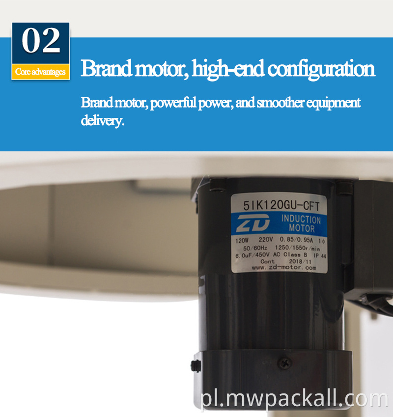 Półautomatyczna owijarka / owijarka do małych kartonów / owijarka ręczna